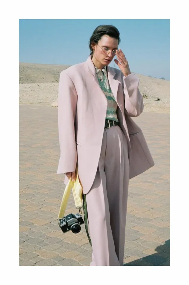 Women Trousers DODO BAR OR Coco B Pants Light Pink