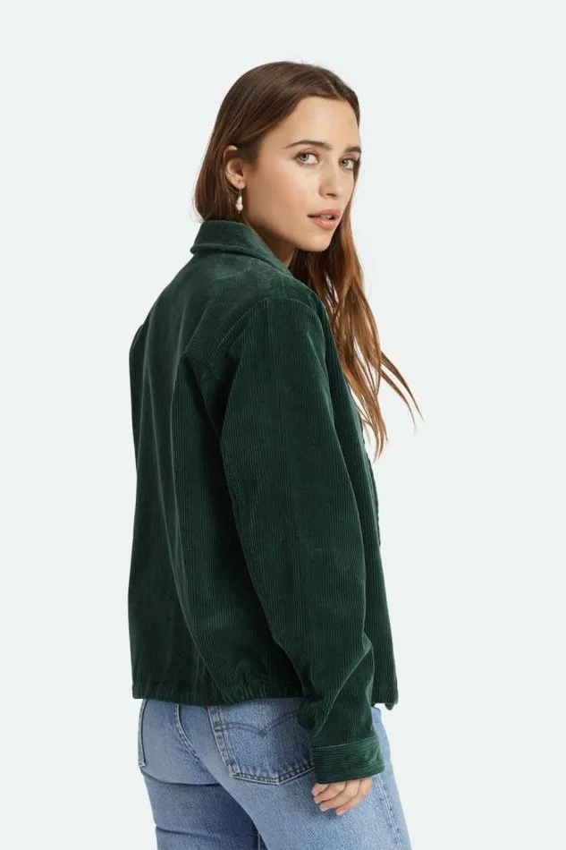 Women Utopia Jacket Emerald Brixton Jackets