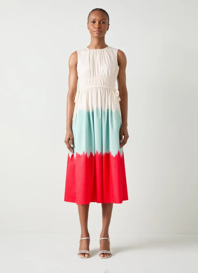 Women Viola Dip Dye Dress Neutral LKBennett Dresses Women Viola Dip Dye Dress Neutral LKBennett Dresses