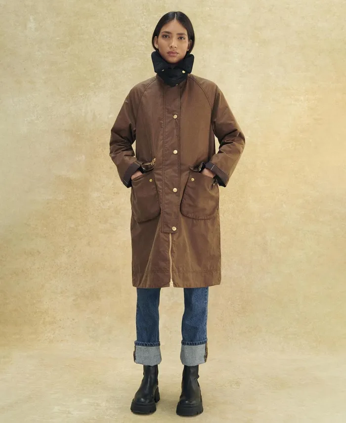 Women Waxed Jackets Barbour Townfield Wax Jacket Tanclassic Women Waxed Jackets Barbour Townfield Wax Jacket Tanclassic