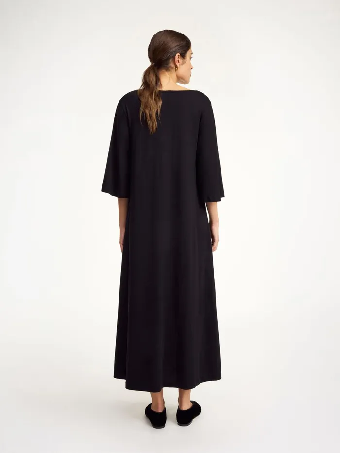 Yalia Maxi Dress Black Women By Malene Birger Dresses