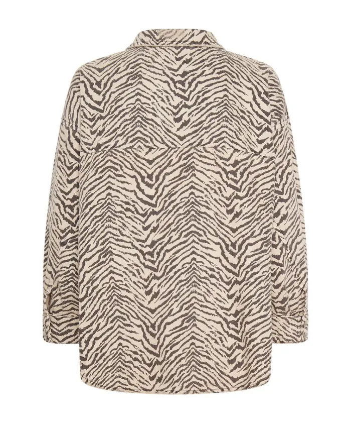 ZEBRA DARIA SHIRT Women One Teaspoon Denim Tops ZEBRA DARIA SHIRT Women One Teaspoon Denim Tops